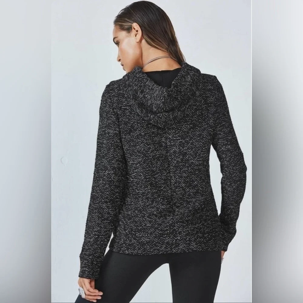Fabletics marled heavy sweatshirt Yukon cozy marled knit lined Size Large